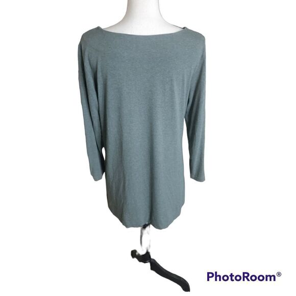 Soft Surroundings Tunic with Zipper Detail on the Arms. Size L. - Picture 4 of 7